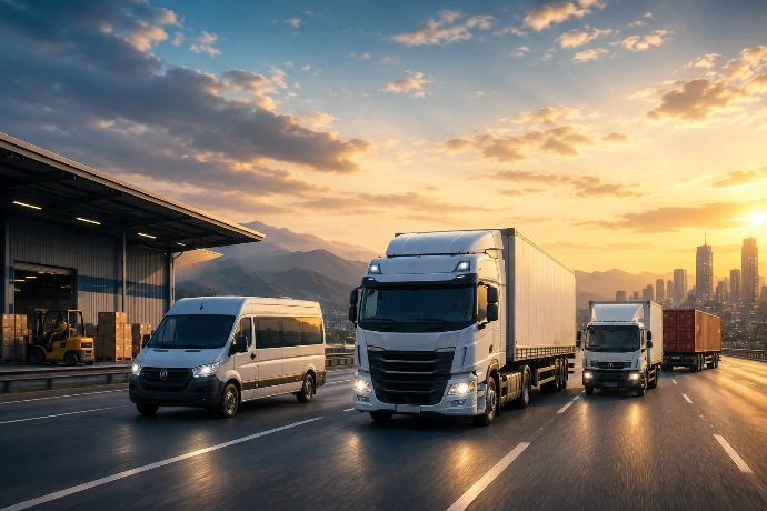 Transporte: Facilitamos la gestión de flotillas, combustible, mantenimiento y sistemas GPS.